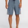 Straddie Airlite 20 Boardshorts - Steel Blue